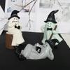 Whimsical Ghost Statue Spooky Halloween Eerie Figurine Ghost Ornament  Indoor Decorations
