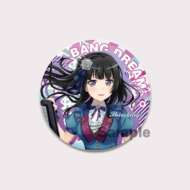 

32/44/58 мм аниме-брошь Bang Dream, сумка, декоративная коллекция, значок, милый мультяшный косплей, значки на лацкан, ювелирные изделия, подарки, аксессуары ручной работы 32mm