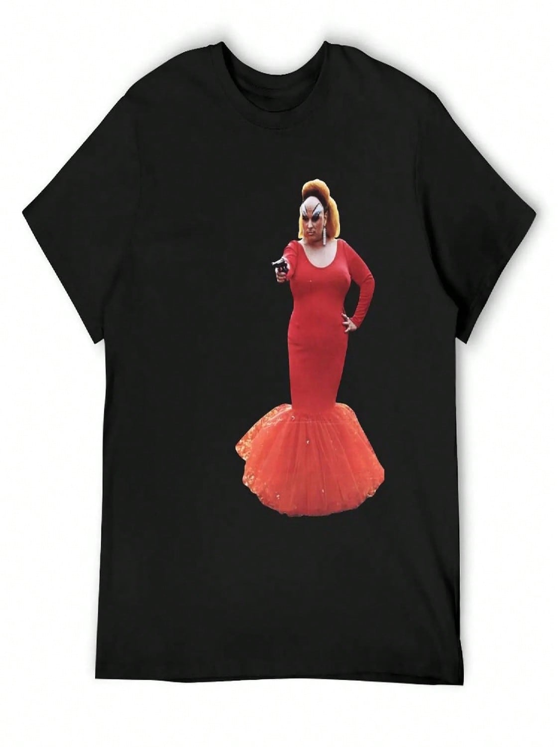 Divine Pink Flamingos (Color) T-Shirt Tees Topping Valentines Clothes unisex Tshirt S разноцветный