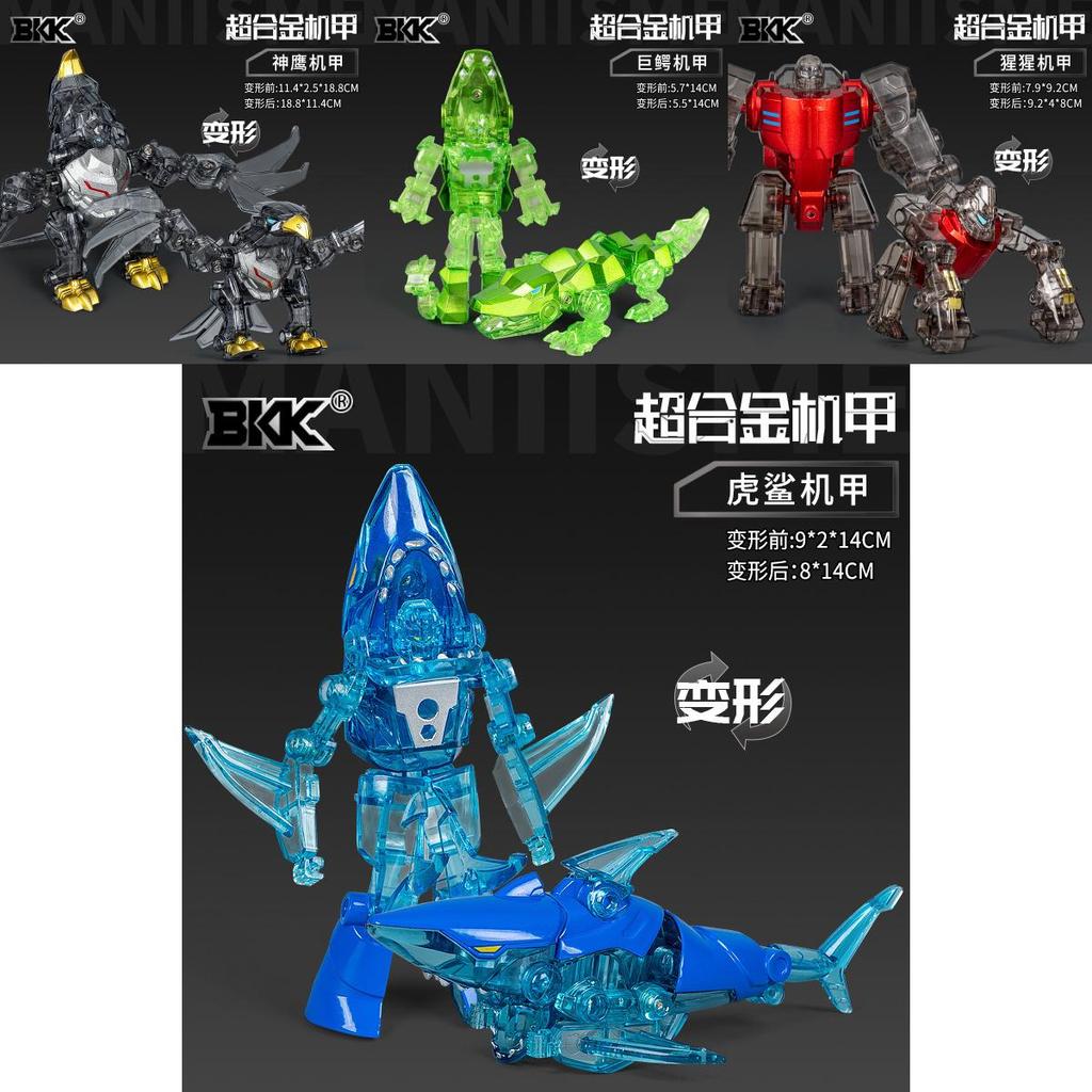 Childrens Alloy Transforming Gorilla Robot Toy With Diy Assembly For Boys And Collectors
