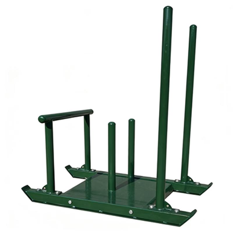 JINGRUIDA Beschwerte Widerstandstrainingsschlitten & Schiebewagen