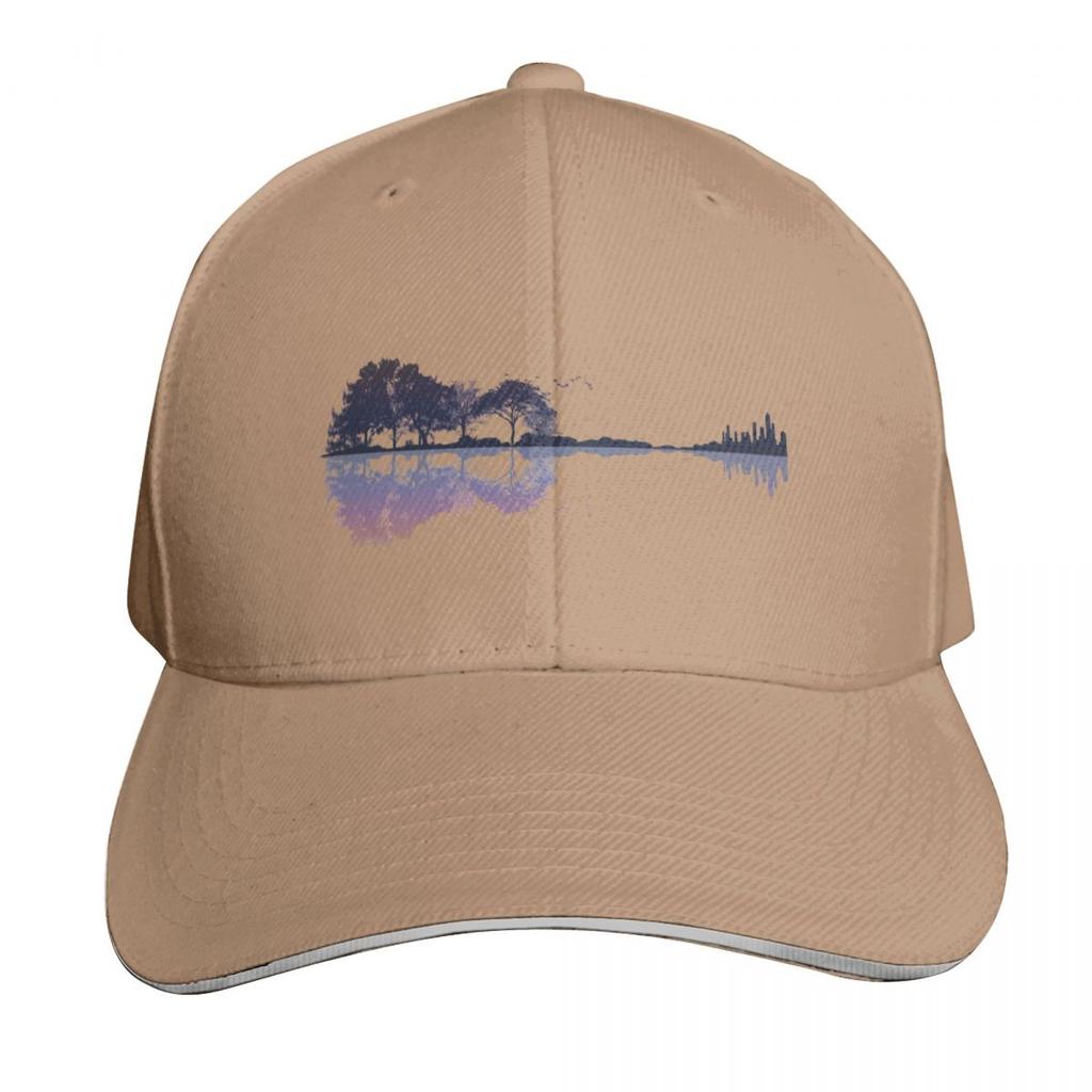 Nature Guitar Baseball Cap Luxury Unisex Cap Anime Hat Golf Vintage Womens Unisexs