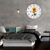 Arabic Numerals Sunflower Round Wall Clock For Home Office Decor(3)