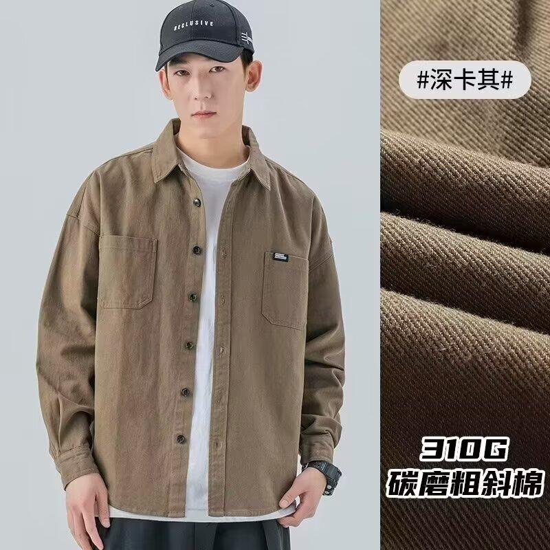 

Весна и осень Rascal Handsome Coat Men s Ins High Street Trendy Brand Harajuku Style Korean Edition Trendy Loose Jacket 3XL хаки