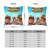 Subway Surfers Game Jake Pillow Cover Fashion Pillow Case Soft Graphic Cushion Cover Pillowcases For Office Car Home Decorative
