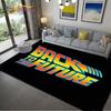 Fashion Back To The Future Carpet for Living Room Bedroom Area Rugs Kitchen Un-slip Floor Mat Alfombra Birthday Gift Poster Mat