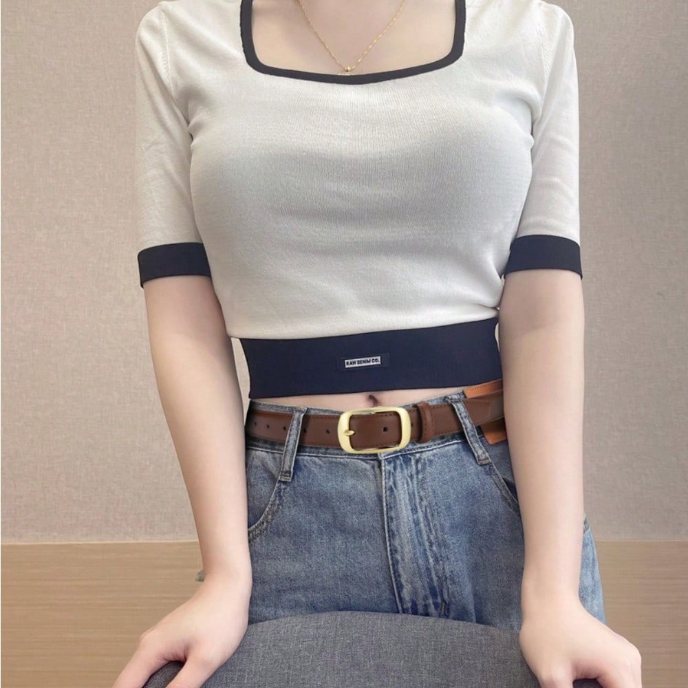 Belt Vacation Wind Pin Buckle Belt Jeans Belt Belt Simple Casual Belt