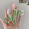 Metal Tulip Hair Claw Clip for Women Hair Accessories Flower Crab Clamp Hairpin Hair Crab Hairs Accessoriy Headwear Jewelry