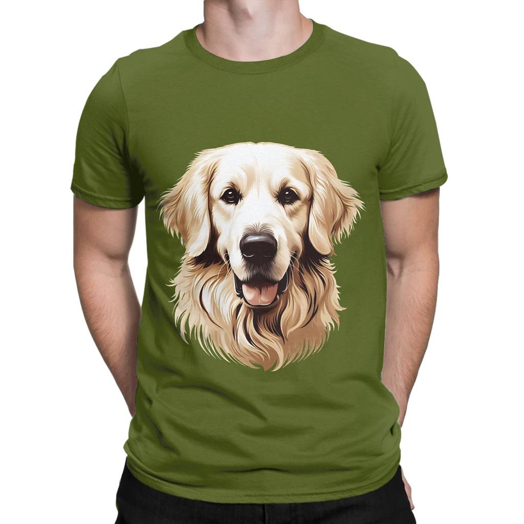 Golden Retriever Dog Lover Graphic 100 Cotton TShirt gloden retirever Tops Tees For Unisex