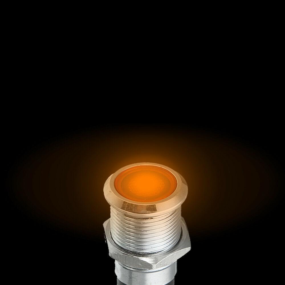 1pcs 12V 12mm LED Dash Pilot Panel Indicator Light Practical Car Truck Boat Lamp Bulb ABS Plastic Car Accessories Car Products