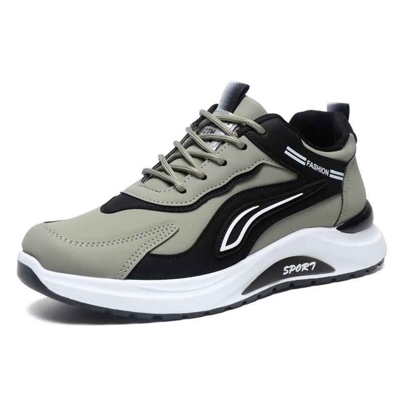 Men's Shoes 2025 New Trend Leisure Sports Running Shoes Men's Travel Soft Sole Breathable Trendy Shoes Versatile Men's Shoes