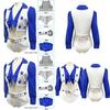 Football Match Cheerleader Girl Performance Costume Set For Performance And Event Use