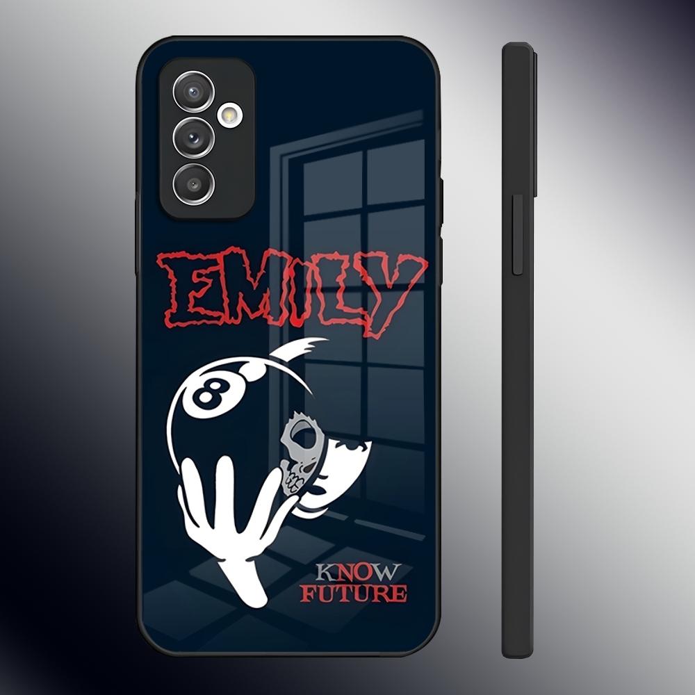 E-Emily The Strange Phone Case for Samsung S24 Ultra S23 S22 S20 Fe S21 Plus Galaxy A54 A34 A24 A53 M54 Note 20 Back Cover