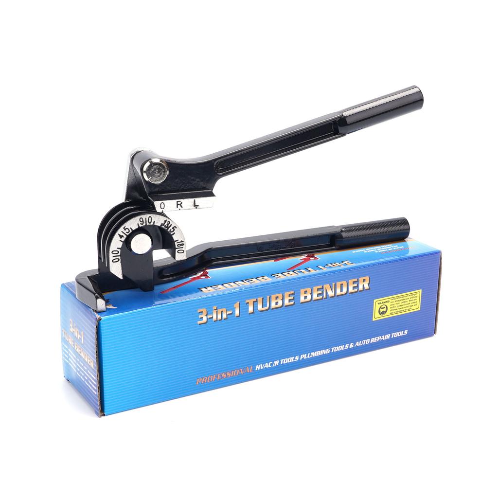 Manual Tube Bender 3 Groove Copper Pipe Air Conditioner Bending Tool