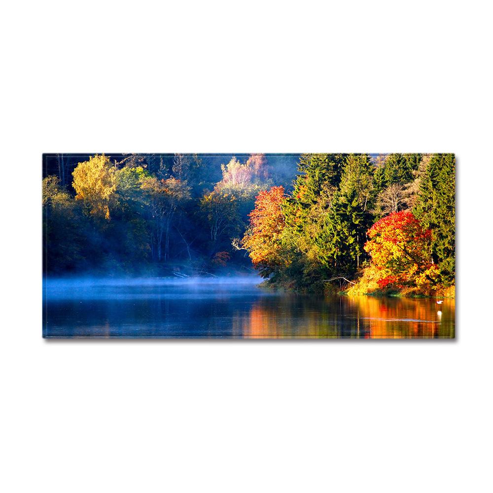 Landscape Home Door Mat Kitchen Long Bathroom Non-Slip Mat Living Room Carpet Floor Mat