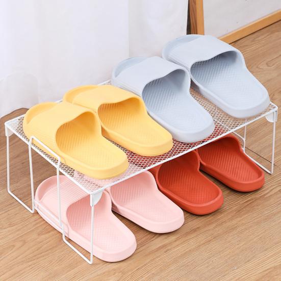 Counter Shelf Foldable Strong Bearing Space Saving Stable Non-slip Handle Multipurpose Iron Fine Mesh Counter Organizer Kitchen Supplies