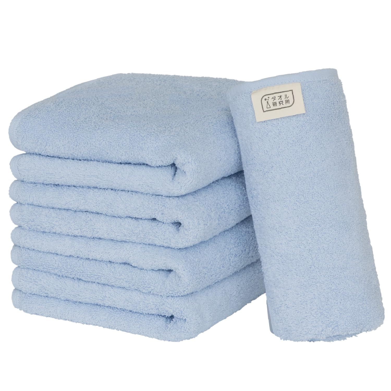 

Полотенце Лаборатория Лицо Жемчуг Стандарт Средний Низкий Быстрый ЯпонияТехнология [Повседневный Простой] #001 Полотенца, Синий, Набор из 5 штук, Тип, Вес, Ворс, Впитываемость,