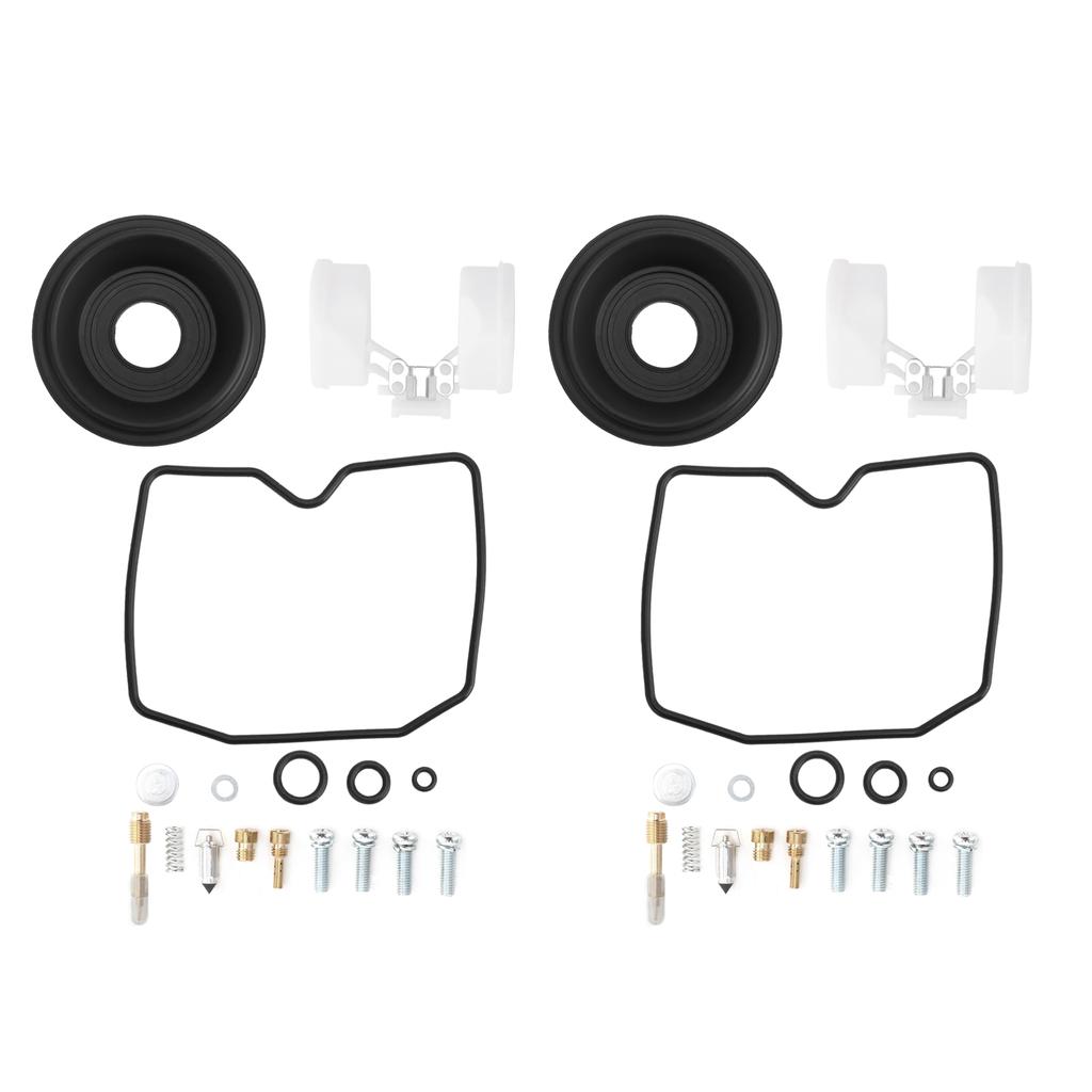 34pcsSet Motorcycle Carburetor Repair Kits Replacement for KAWASAKI Vulcan 500 EN500 1991?1995