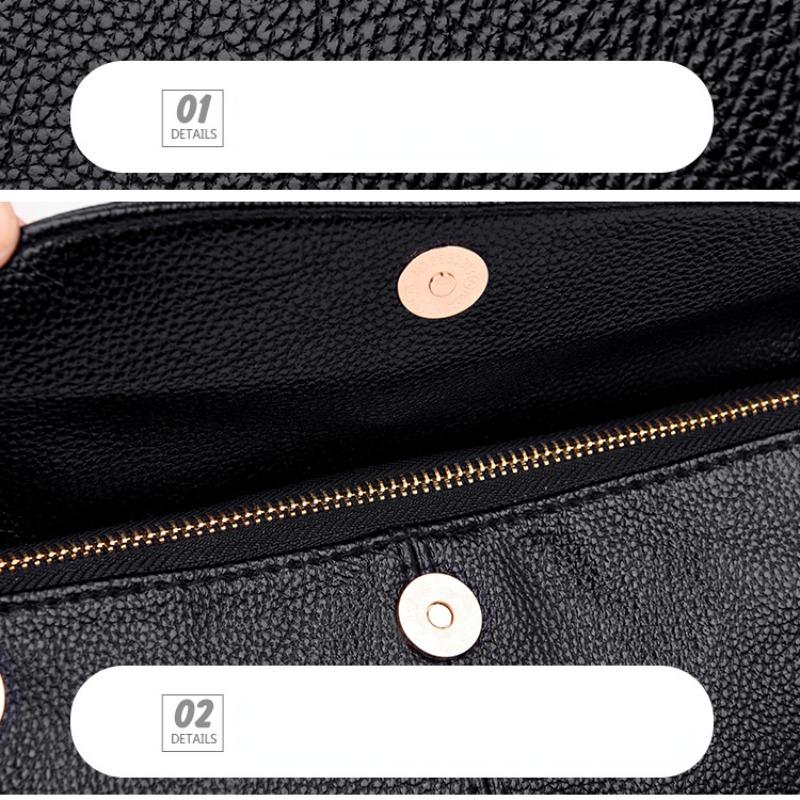 Dámská nová módní crossbody taška přes rameno taška tašky měkká kůže malá čtvercová taška