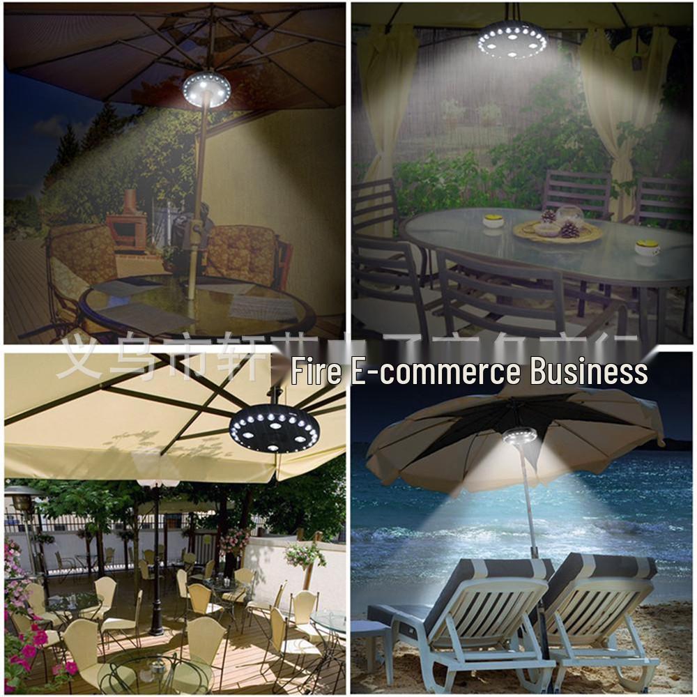 Outdoor Multifunctional LED Tent and Umbrella Light with 28 LEDs - Camping, Beach, Emergency, and Hanging Use
