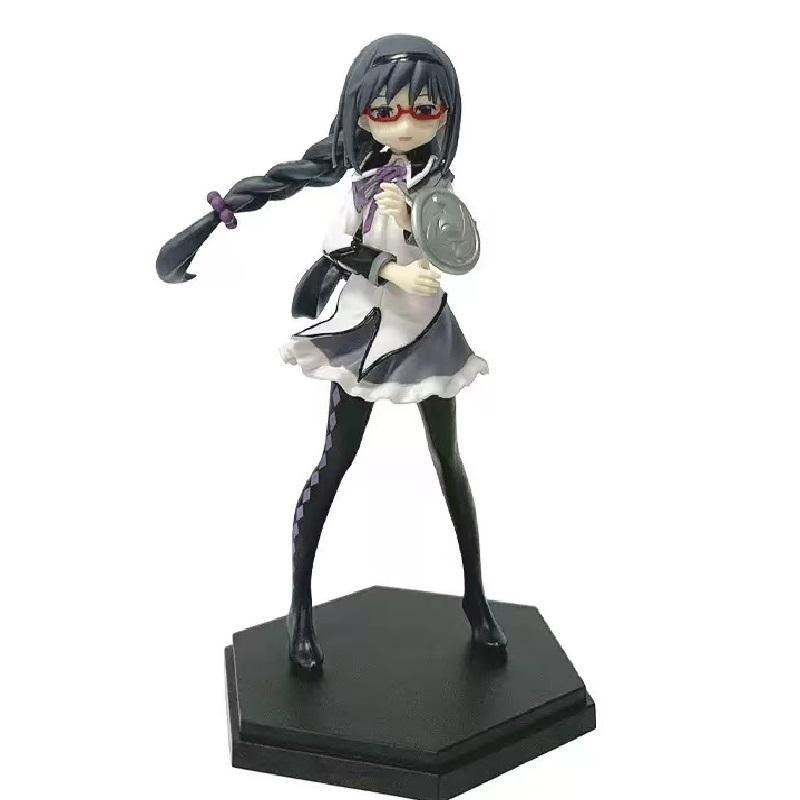 22cm PMMM Magical girl Anime Figure Kaname Madoka Action Figure Kawaii Akemi Homura Figurine cute Loli Collection Model Toy Gift