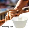 Pottery Rim Cone Shaper Smoother Rounded Rims Shaping Cone 3D Printed Ceramics Pottery Tools Potters Clay Artists Beginners Supplies