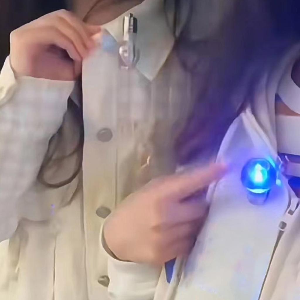 Creative Funny Hairpin Changing Simulation Light Bulb Hair Clip Accessory for Parties and Performances