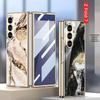Samsung Z Fold7 Marble Folding Case: Stylish & Trendy Glass Cover for Women