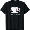 I Love Tea UK Flag Distressed Novelty Souvenir Memorabilia T-Shirt