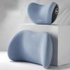 Car Neck Pillow Memory Foam Protective Lumbar Support Backrest Relieves Pressure Breathable Car Headrest Pillow Car Assesories