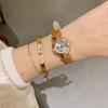 Damen Mini Kleine Zifferblatt Einfache Römische Retro Uhr Leder Feines Armband Nische Leichter Luxus Damen Uhr