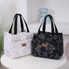 New Canvas Handbag Canvas Bag Large Capacity Simple Office Workers Students Versatile Lunch Box Work Bento