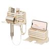 Hair Dryer Storage Rack Without Punching Holes Bathroom Storage Hair Dryer Rack Bathroom Simple Wall-mounted Hair Dryer Bracket