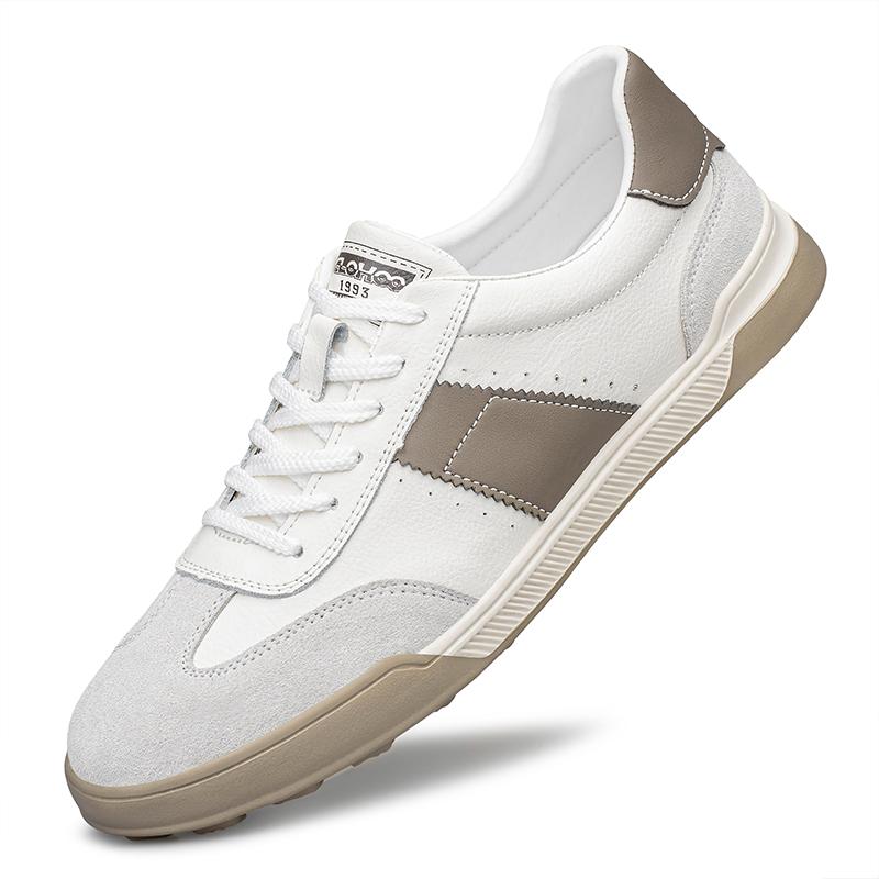 

Мода Классическая Мужская Вулканизированная Обувь Мужские Уличные Кроссовки Мужские Весенне-Осенние Повседневные Кожаные Мягкие Туфли Классические Нескользящие Тренировочные Кроссовки для Ходьбы 44 коричневый