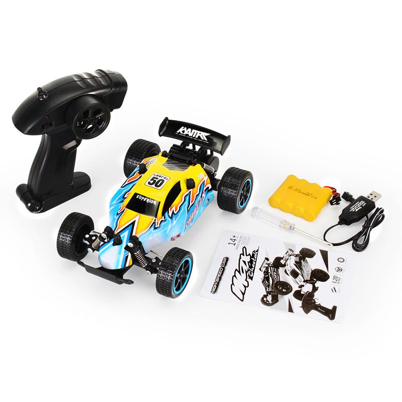 1:20 Scale 2.4G RC Drift Racing Car, 15km/h High Speed Remote Control Toy Car For Boys & Kids Indoor Outdoor Play