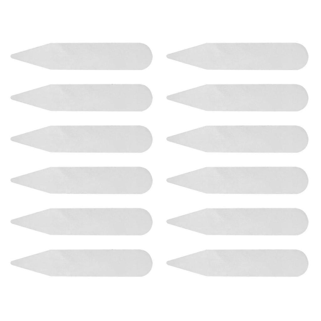 300 Pcs Mens Stuff Collar Holder Collar Strip Stay Shirt Collar Stays Collar Plastic Inserts Plastic Shirt Stays