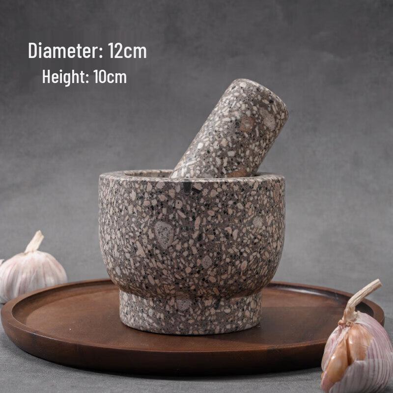 Qiwei Manual Silicone Garlic Mortar and Pestle