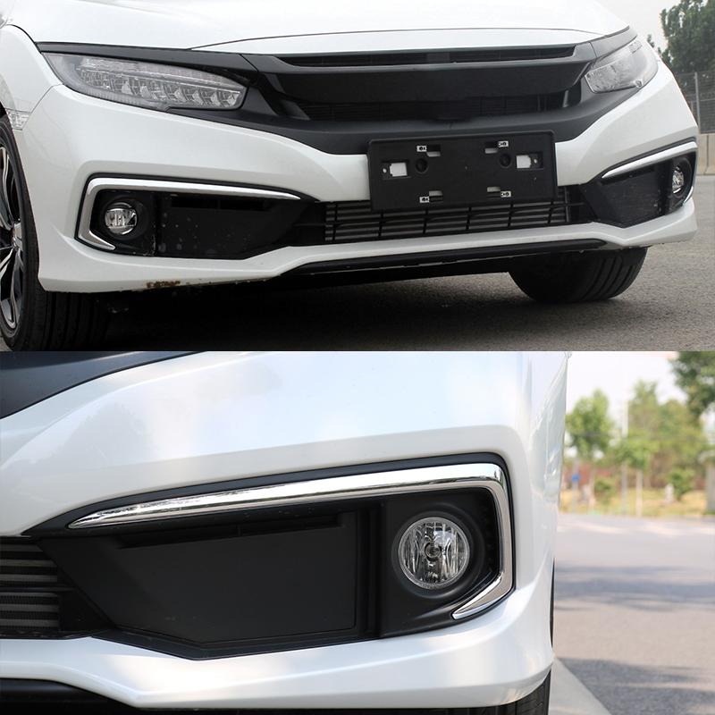 Pro Honda Civic Kryt rámečku mlhového světla předního nárazníku auta Mlhové světlo Mlhové světlo Kryt lišty