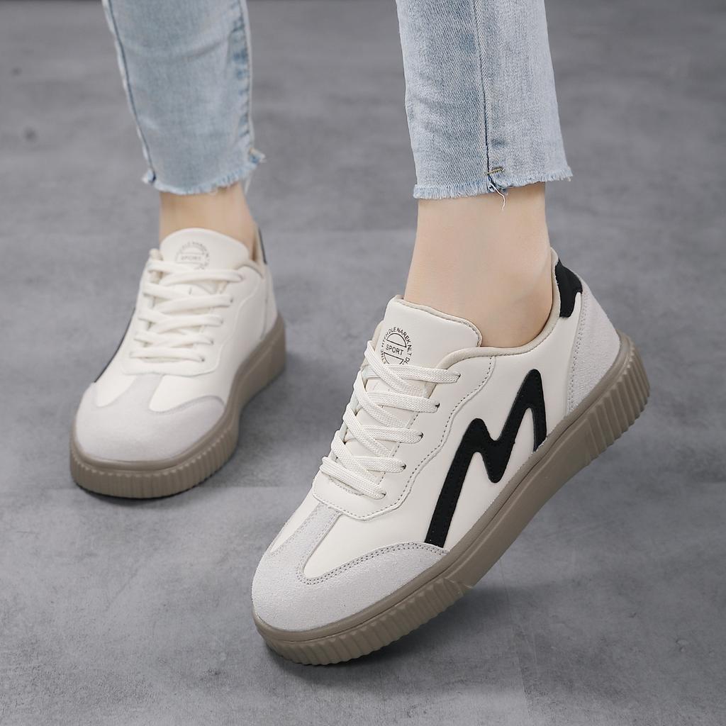 Women's board shoes platform-soled sports and leisure single shoes ultra-light retro versatile board shoes