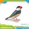 Bird Animal Model With Plastic Material For Home Decor And Collecting