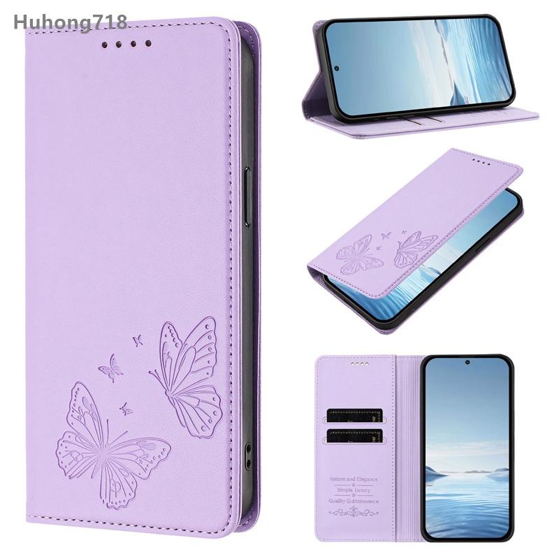 For TCL K32 K33 K70 Power SE 502 503 505 605 4G 5G Magnetic Flip Leather Case Coverage Shockproof Cover Wireless Charging Card Slot Holder