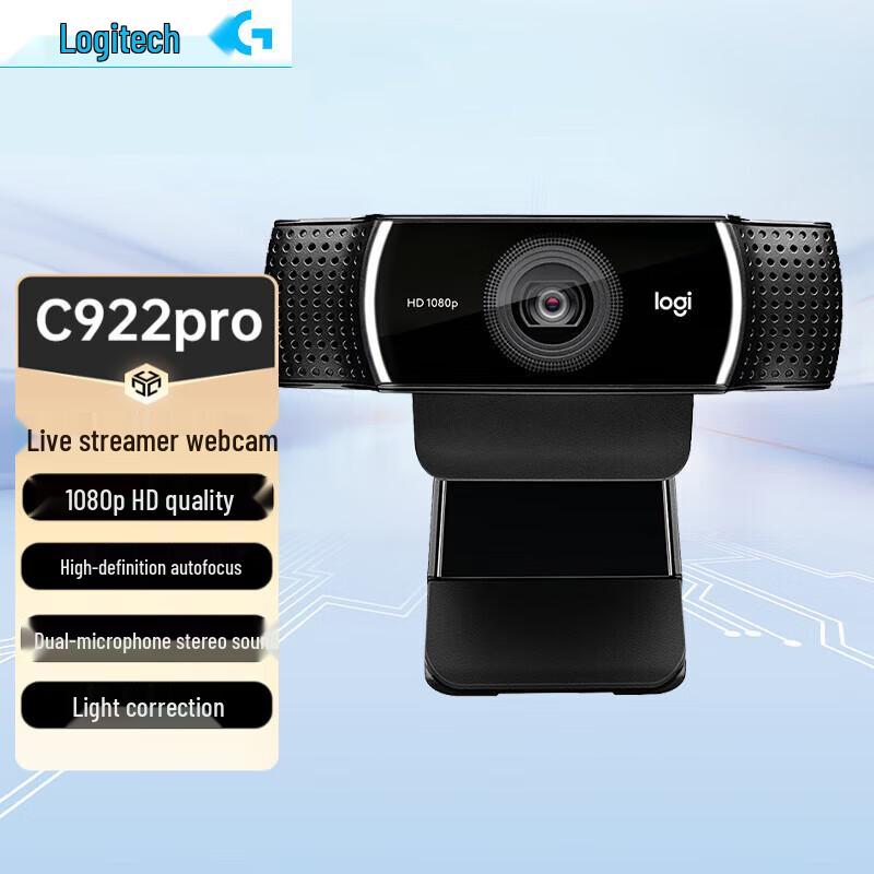 

Logitech C922 Pro HD Webcam with Tripod