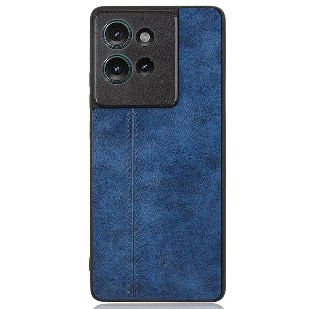For Motorola Edge 50 5G Case Leather+TPU+PC Phone Cover Stitching Line