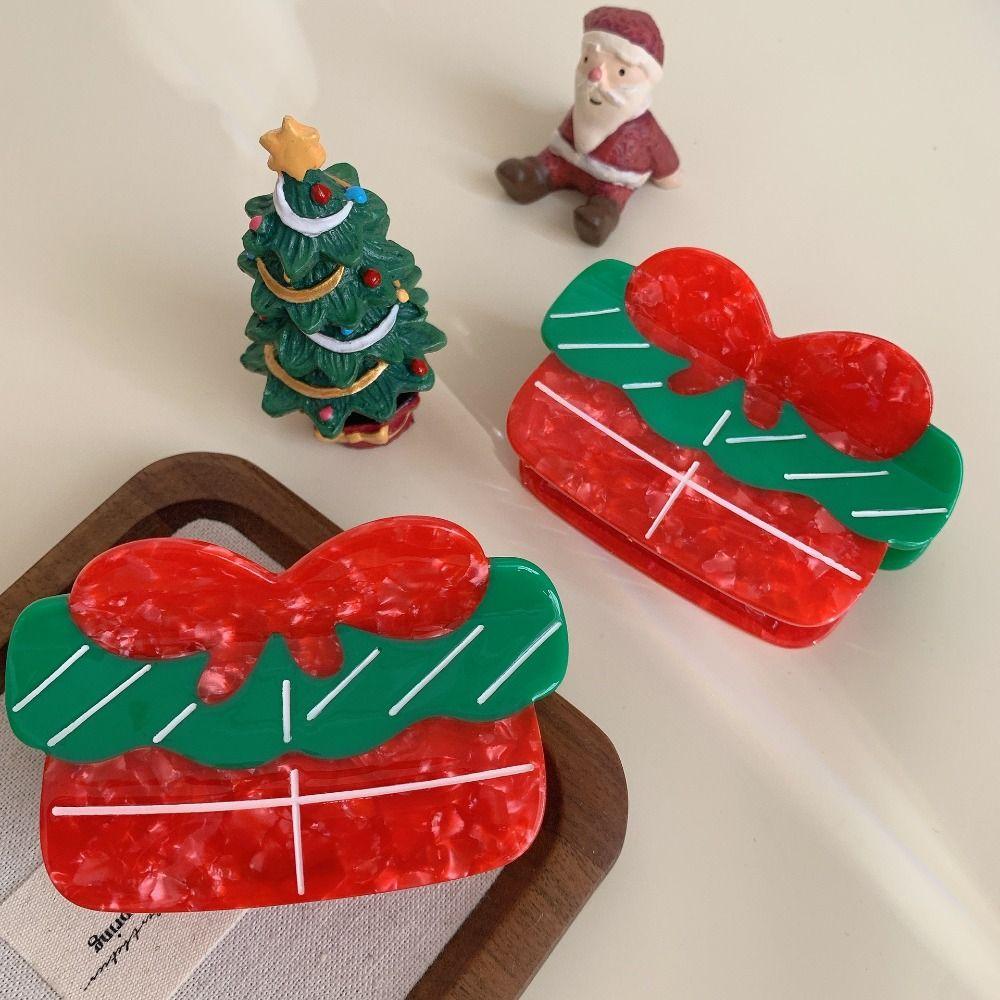 Cartoon Christmas Gift Hair Clip Creative Ping-pong Hairpin  Hair Accessories