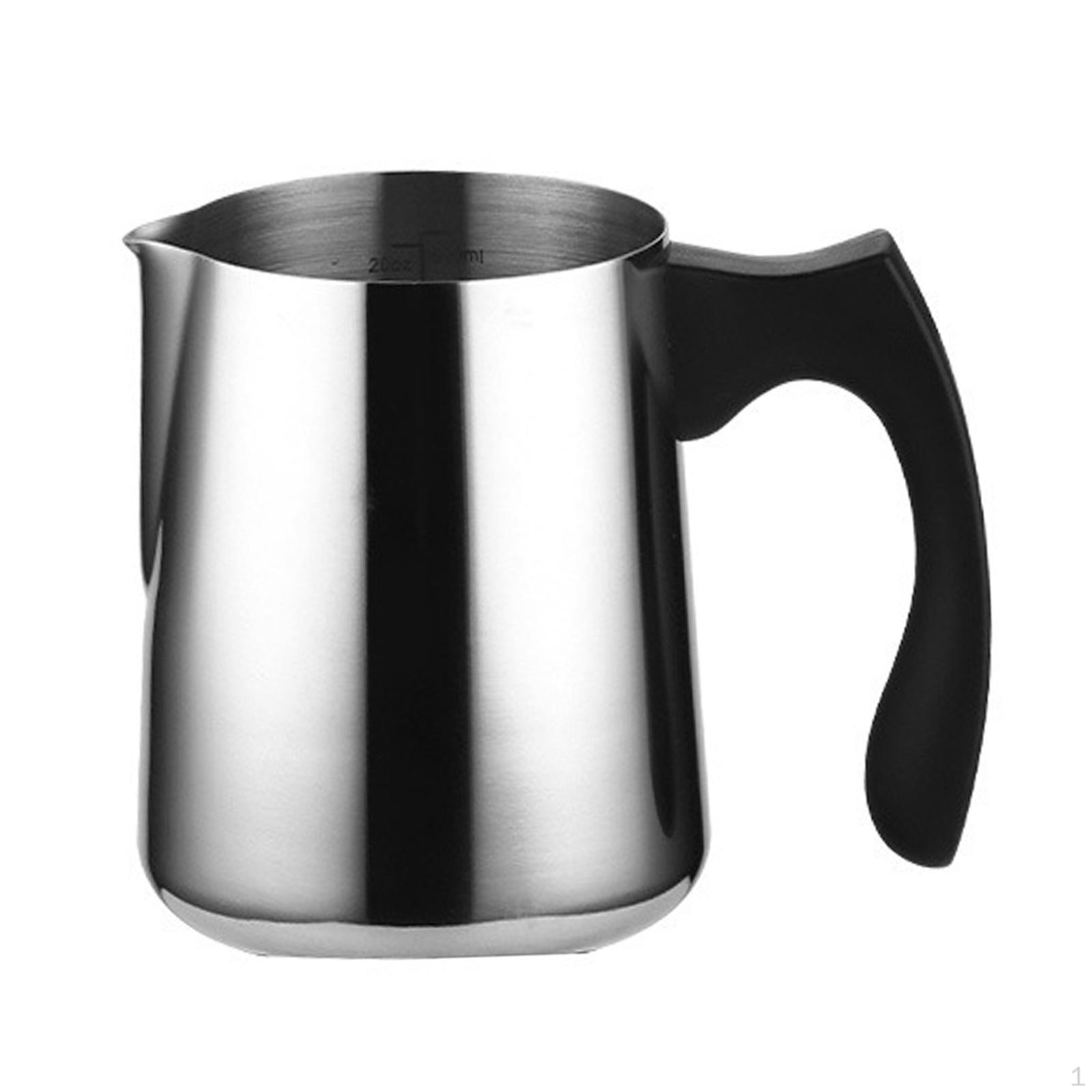 

Coffee Bar Equipment Milk Frothing Pitcher And Espresso Art Cup 600ML