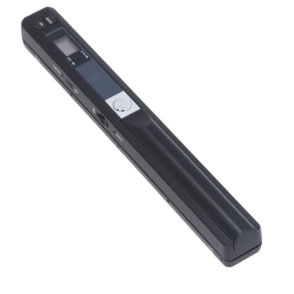 Portable Scanner for   Documents Photo Pictures Receipt 8.27 Inch HD 900DPI Color Mobile Handheld Scanner Wand for Home Travel
