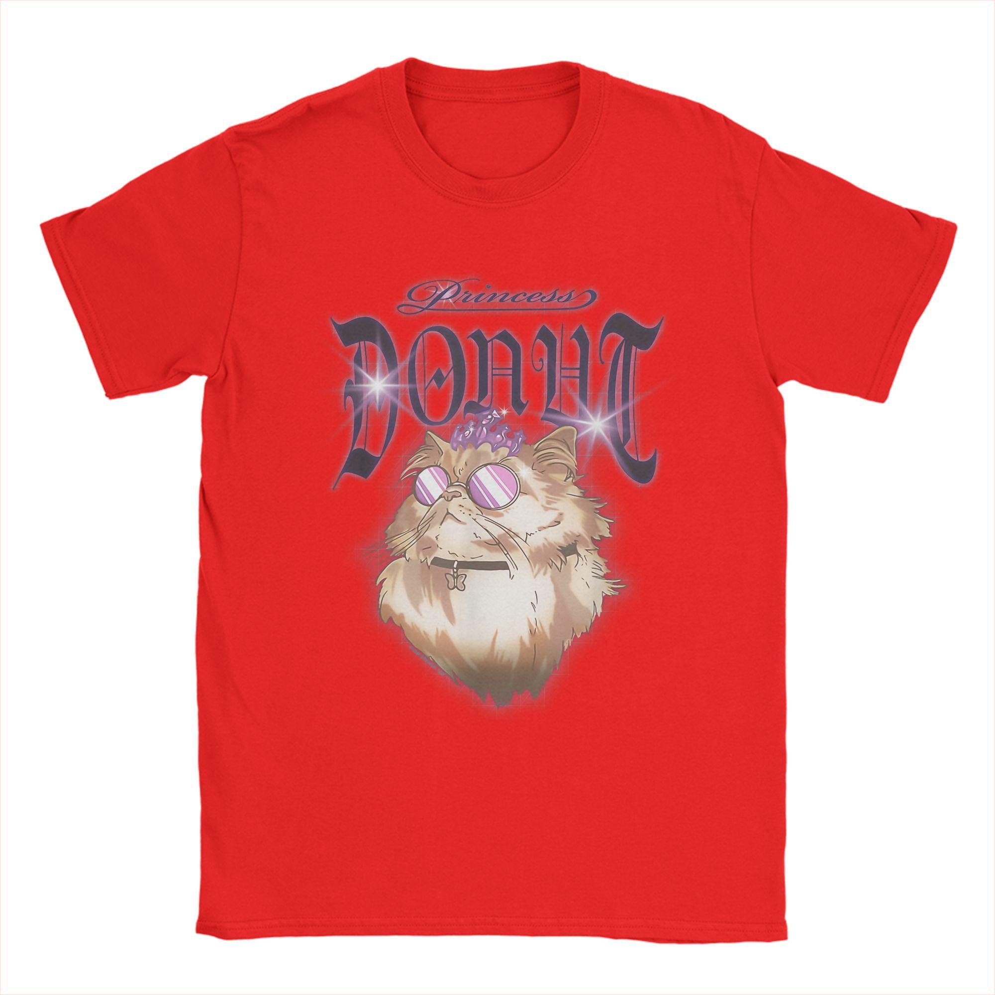 Airbrushed Princess Donut Book Series T Shirt Summer Dungeon Crawler Carl T-Shirts For Harajuku Tee Shirt Short Sleeve Clothing S