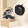 PU Leather Headsets Storage Case Bag DustProof With Mesh Pockets Shockproofs for iFLYBUDS Nano+ Headphones