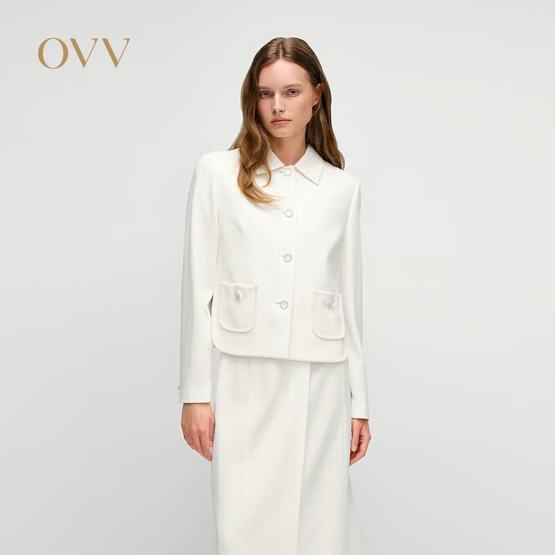 OVV Women s Triacetate Lapel Jacket M