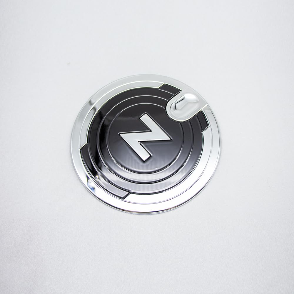 TADOKAPATU Custom Fuel Tank Fuel Filler Lid Custom ABS 1 Compatible with 2023 Chrome Finish Piano N-BOX JF5/JF6 Cover, Garnish, Resin, Piece, JF5/JF6